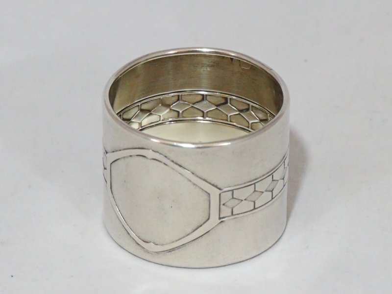 Кольцо для салфеток Серебро 800 пр 18,9 гр Европа