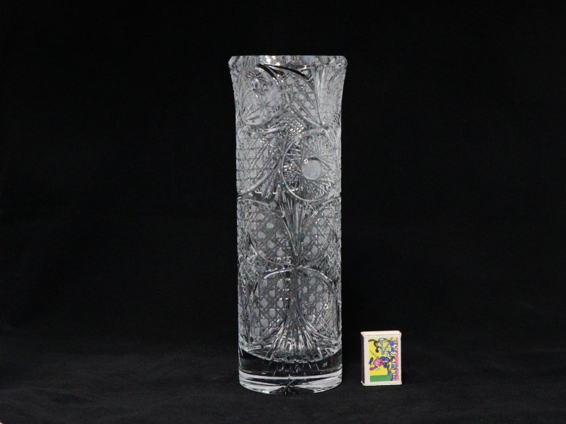 Хрустальная ваза для цветов 32 см Гусь-Хрустальный